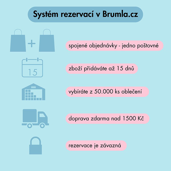 Jak fungují rezervace oblečení v second handu brumla.biz