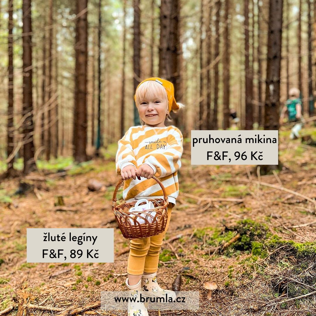 Oblečení F&F - pruhovaná mikina