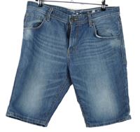 Pánské modré riflové slim kraťasy Tom Tailor vel. 34