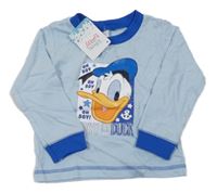 Nové - Světlemodré triko s Donaldem Disney