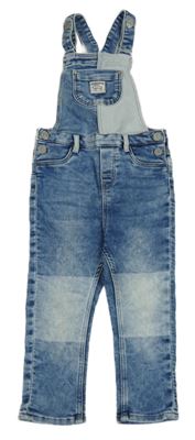 Modré laclové rifle H&M