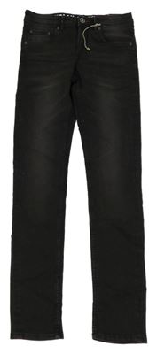 Nové - Černé skinny rifle Petrol 