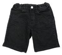 Černé riflové kraťasy H&M