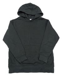 Antracitová mikina s klokankou a kapucí H&M