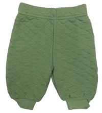 Khaki prošívané tepláky Ergee