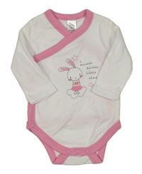 Bílé zavinovací body s králíkem C&A