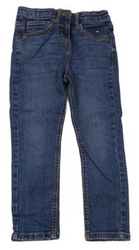 Modré skinny fit rifle John Lewis