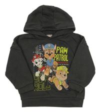 Antracitová mikina s Paw Patrol a kapucí Primark