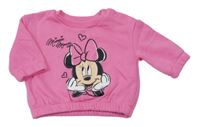 Růžová oversize mikina s Minnie PRIMARK