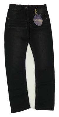 Nové - Tmavošedé skinny rifle 