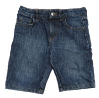 Tmavomodré riflové kraťasy Denim Co.
