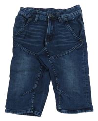 Tmavomodré riflové kraťasy Denim Co.
