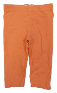 Oranžové capri legíny POCOPIANO