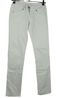 Dámské bílé skinny rifle Pimkie vel. 32