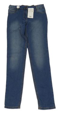 Nové - Modré skinny rifle Yigga