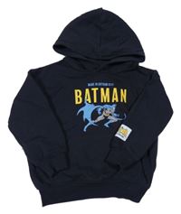 Černá mikina s Batmanem a kapucí H&M