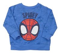 Modrá mikina se Spider-manem George