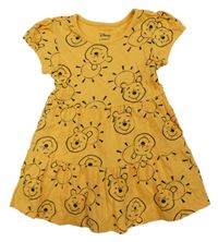 Oranžové šaty s Pú a sluníčky PRIMARK