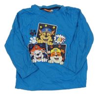 Modré triko s Tlapkovou patrolou Nickelodeon