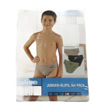 Nové - 3x slipy se skateboardovým motivem - khaki + antracitové + béžové Alive