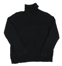 Černý lehký svetrový rolák Zara