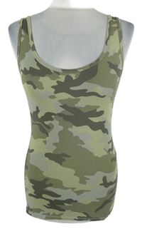 Dámský khaki army top 