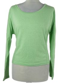 Dámské světlezelené sportovní crop triko Crivit 