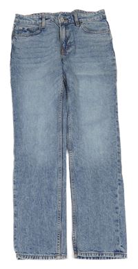Modré slim fit rifle H&M