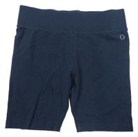 Tmavomodré elastické kraťasy M&S