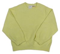 Citronový oversize svetr Zara