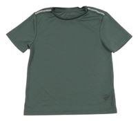 Tmavozelené sportovní tričko Primark