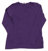 Fialové triko H&M