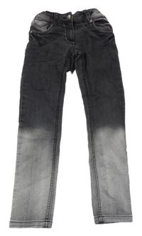 Tmavošedé ombré skinny rifle Yigga