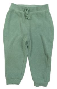Zelené žebrované pletené kalhoty Primark