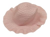 Světlerůžový klobouk