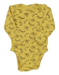 Žluté body s banány 