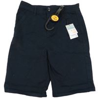 Nové - tmavomodré plátěné kraťasy Primark