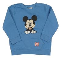 Modrá mikina s Mickeym Disney