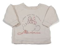 Béžová mikina s Minnie George