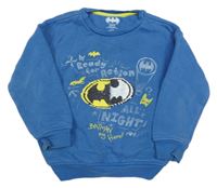 Modrá mikina s Batmanem z flitrů M&S