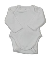 Bílé žebrované body C&A