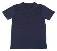 Tmavomodré sportovní tričko