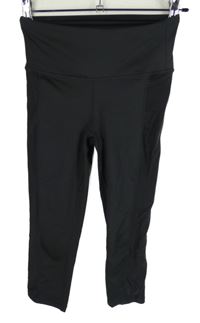 Dámské černé sportovní capri legíny H&M