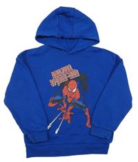 Safírová mikina se Spider-manem a kapucí PRIMARK