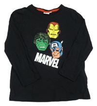 Černé triko - Avengers Marvel