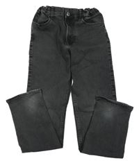 Šedé teplákové slim fit rifle H&M