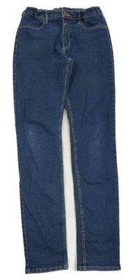 Modré skinny fit rifle H&M