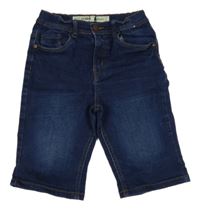 Tmavomodré riflové skinny kraťasy Denim Co.