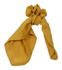 2Set - Okrová gumička do vlasů + šátek