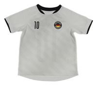 Bílo-šedé fotbalové tričko - Deutschland H&M